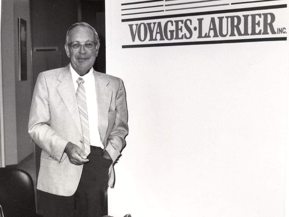 Jacques Laroche - Fondateur des Voyages Laurier en 1963